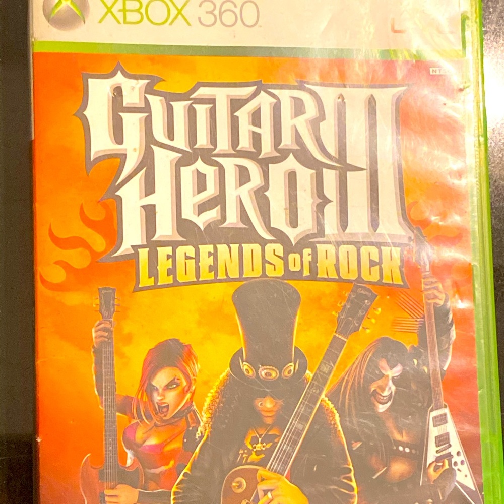 XBOX 360 Game Guitar Hero Legends of Rock